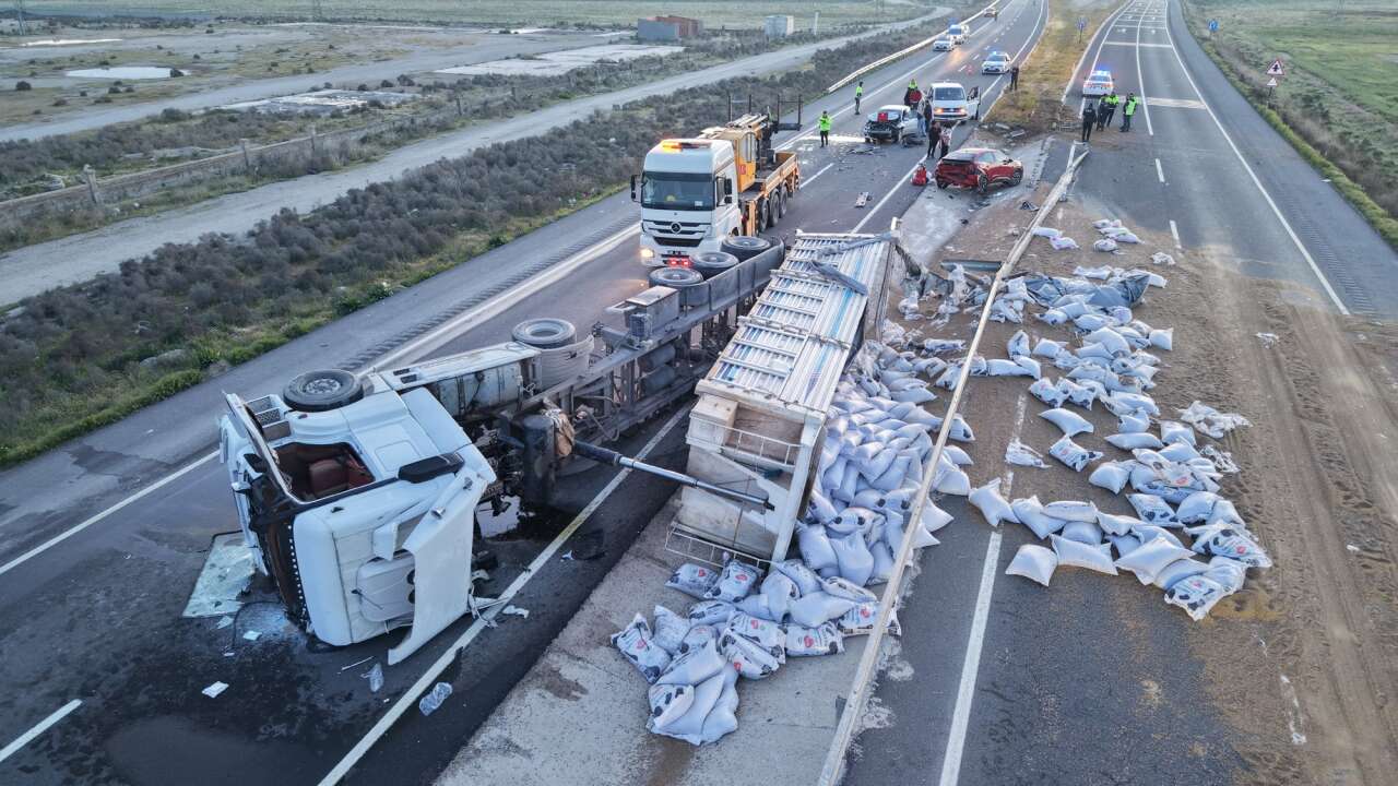 Konya yolunda feci kaza! 6 yaralı var 1